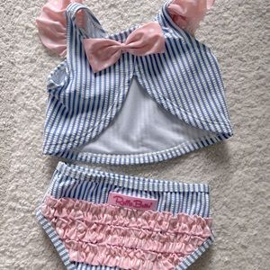 Baby swimsuit, almost new, size 3-6 Ruffle Butts